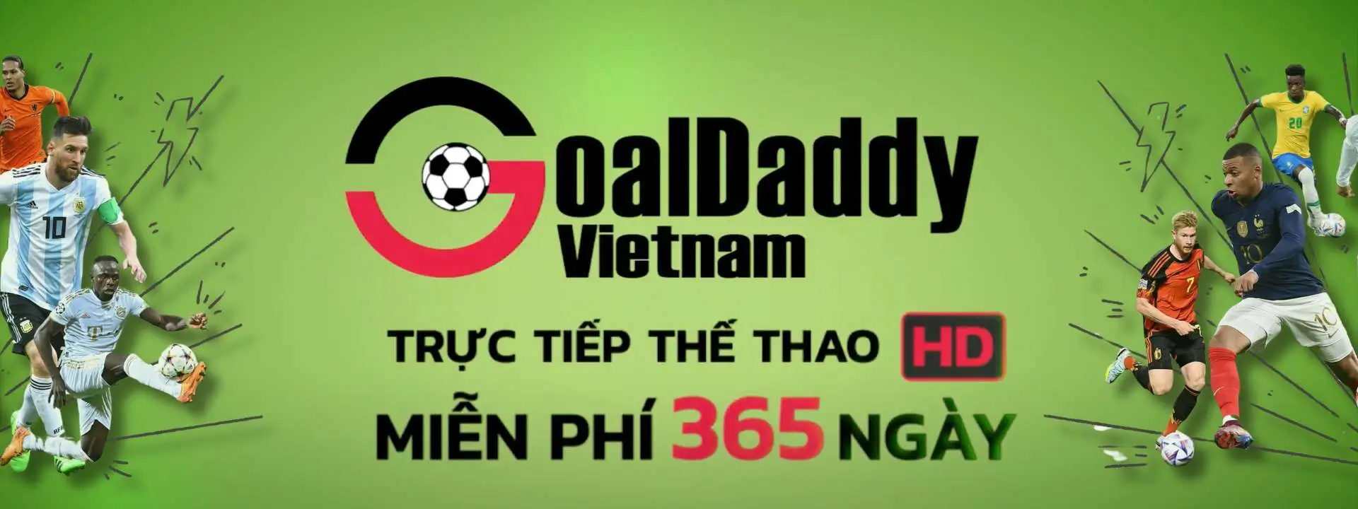 Goaldaddy TV - Trang web phát trực tiếp bóng đá