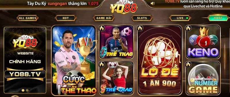 Yo88 Trực Tuyến⭐️Game Bài - Tài xỉu ⭐️ Đăng Ký Ngay - YO88