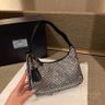 DHGATE DIAMANTÉ PRADA BAG