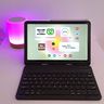 Funda Tablet + teclado (amazon)