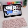 Teclado Logitech Rosa