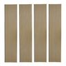 Akoestische wandpanelen - 4 stuks - 270 x 60 cm   | Action Webshop NL