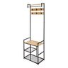 Kapstok met 6 dubbele haken - 61 x 32 x 180 cm   | Action Webshop NL