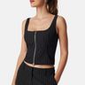 BUBBLEROOM Zip Bustier Top - Bubbleroom