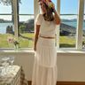 BUBBLEROOM Broderie Anglaise Maxi Skirt - Bubbleroom