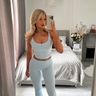 PLT Blue Yoga Pants