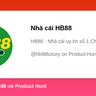 Nhà cái HB88's profile on Product Hunt | Product Hunt