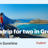 Win a Trip for Two! - Greece. Walking on Sunshine. - TourRadar