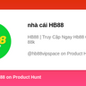 nhà cái HB88's profile on Product Hunt | Product Hunt