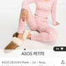 rosa julpyjamas <3