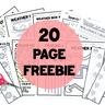 Subscribe to The Organized OT email list for an exclusive 20 page FREEBIE