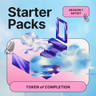 Starter Packs Season 1: Artist Cohort 𐀔 Token of Completion [graphic]