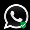 Black WhatsApp