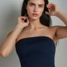 Swetrowy top bandeau