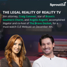 The Legal Reality of Reality TV