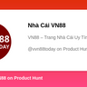 Nhà Cái VN88's profile on Product Hunt | Product Hunt