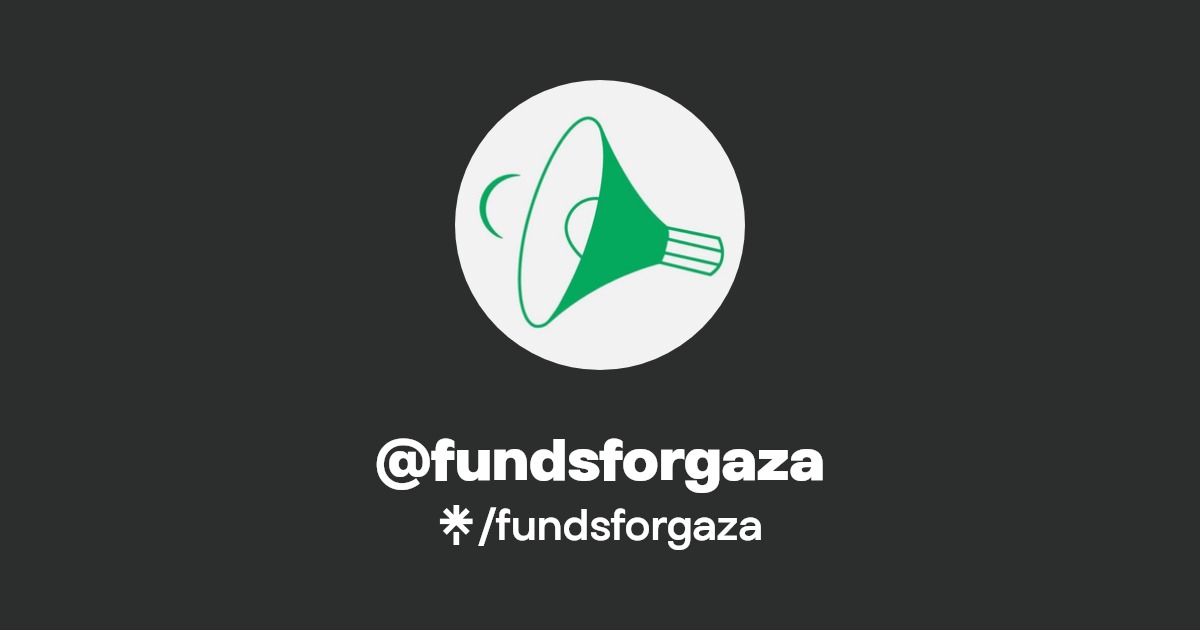 fundsforgaza | Instagram | Linktree